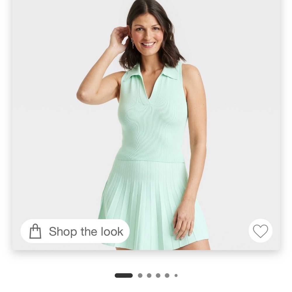 a new day Mint Green Tank Top